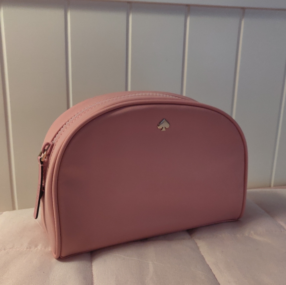 Kate Spade Pink Nylon Cosmetic Bag - Picture 1 of 6